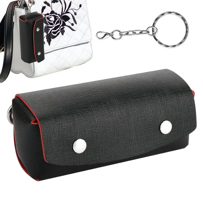 Portable Fashion Lipstick Bag PU Leather Keychain Key Buckle Accessory Key Chain Gifts Accessories Lip Balm Lipsticks Keyrings
Portable Fashion Lipstick Bag PU Leather Keychain Key Buckle Accessory Key Chain Gifts Accessories Lip Balm Lipsticks Keyrings