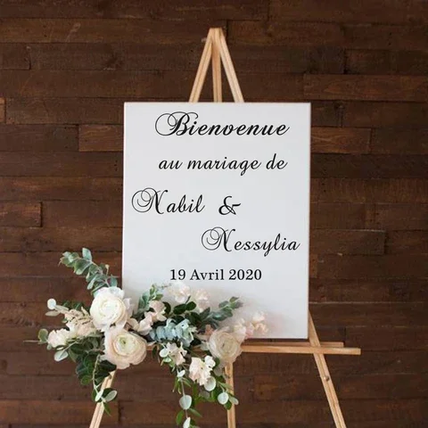 Welcome Wedding Mirror Decal Custom Names Date Vinyl Wall Sticker Wedding Sign Graphic Venue Decor Wall Art Poster French AZ211
Welcome Wedding Mirror Decal Custom Names Date Vinyl Wall Sticker Wedding Sign Graphic Venue Decor Wall Art Poster French AZ211