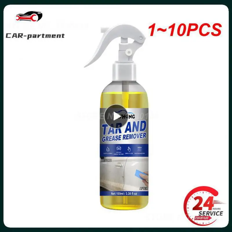 1~10PCS Car Oil Tar Grease Remover Solvent 100ml Based Spray Greases Police Degreaser Cleaner Kitchen Home Dilute Dirt Wash
1~10PCS Car Oil Tar Grease Remover Solvent 100ml Based Spray Greases Police Degreaser Cleaner Kitchen Home Dilute Dirt Wash