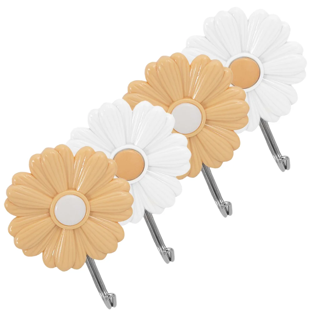 Cabilock Backpack Kitchen Storage 4Pcs Strongly Adhesive Wall Hook Decorative Daisy Hook
Cabilock Backpack Kitchen Storage 4Pcs Strongly Adhesive Wall Hook Decorative Daisy Hook