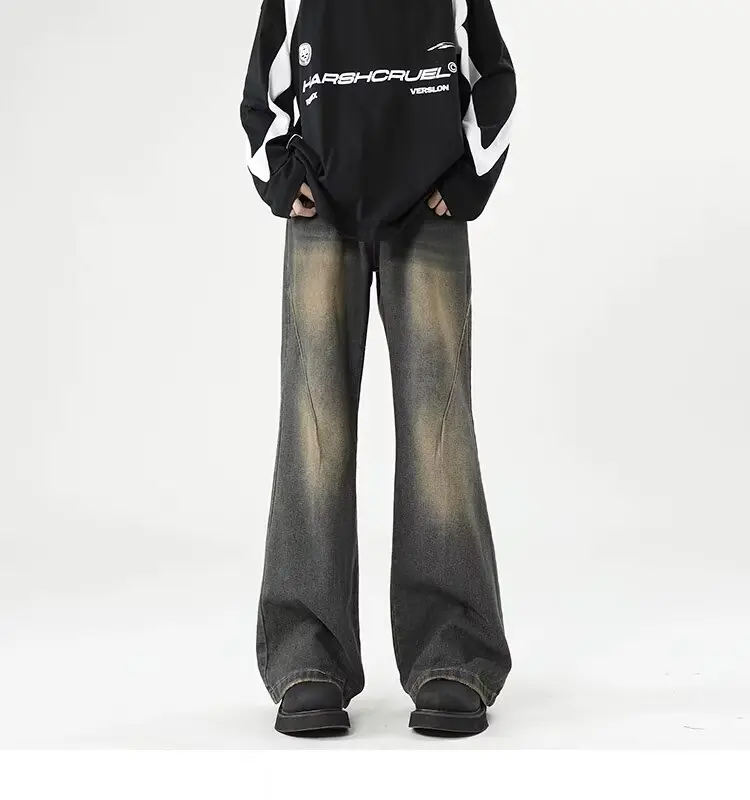 Men jeans American High Street Yellow Mud Wash Make Old Jeans Men's Fashion Baggy Straight Wide Leg Trousers Y2k-jeans 2024
Men jeans American High Street Yellow Mud Wash Make Old Jeans Men's Fashion Baggy Straight Wide Leg Trousers Y2k-jeans 2024