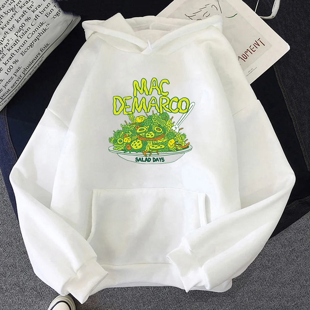 

Macc Demarcoo Salad Days Men's Sweatshirt Harajuku Cartoon Hoodies Cartoon Graphic Streetwear Long Sleeves Korean Style Y2k Tops