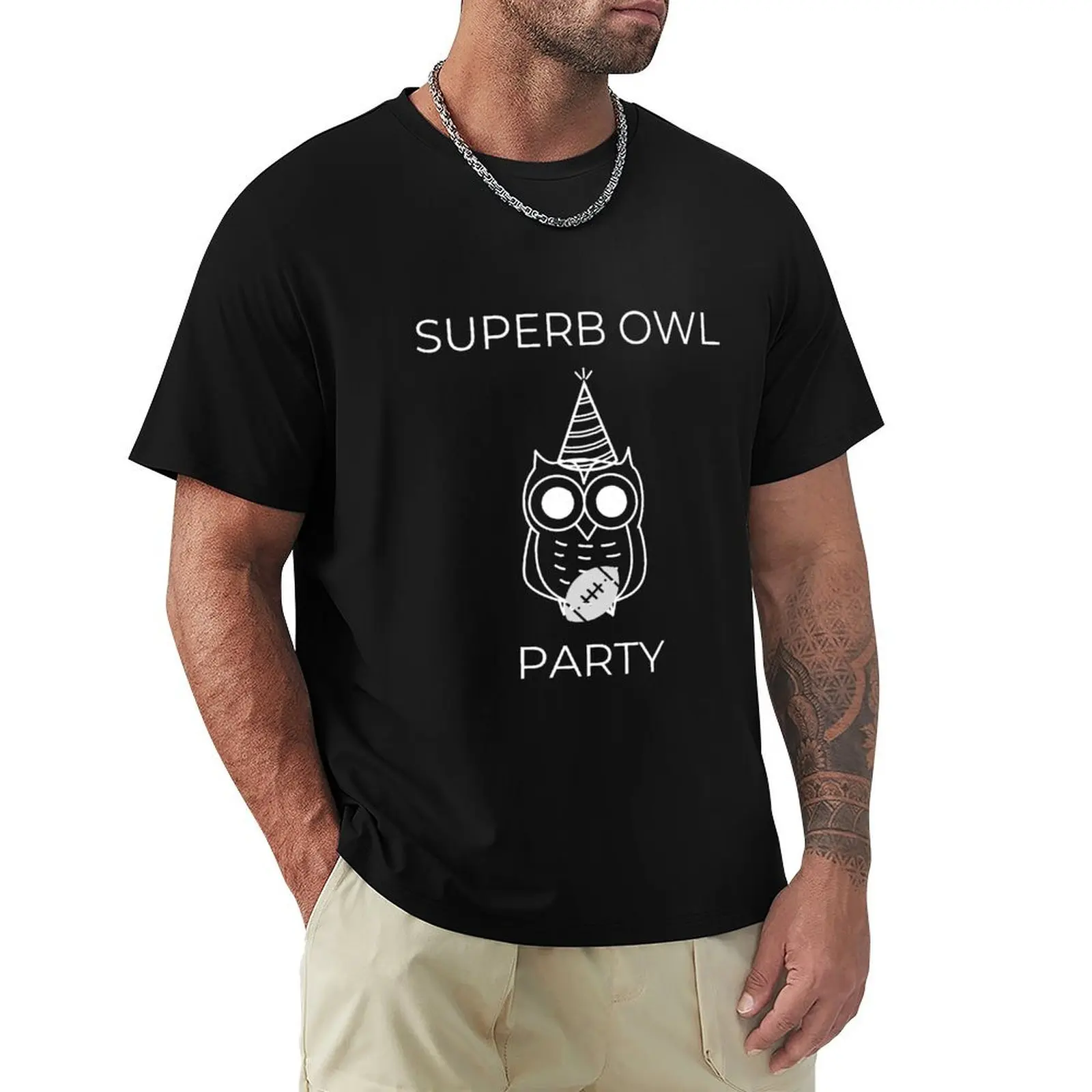 Superb Owl Party Invite Funny Football Sports T-Shirt summer top customs design your own cute tops sweat men clothing
Superb Owl Party Invite Funny Football Sports T-Shirt summer top customs design your own cute tops sweat men clothing