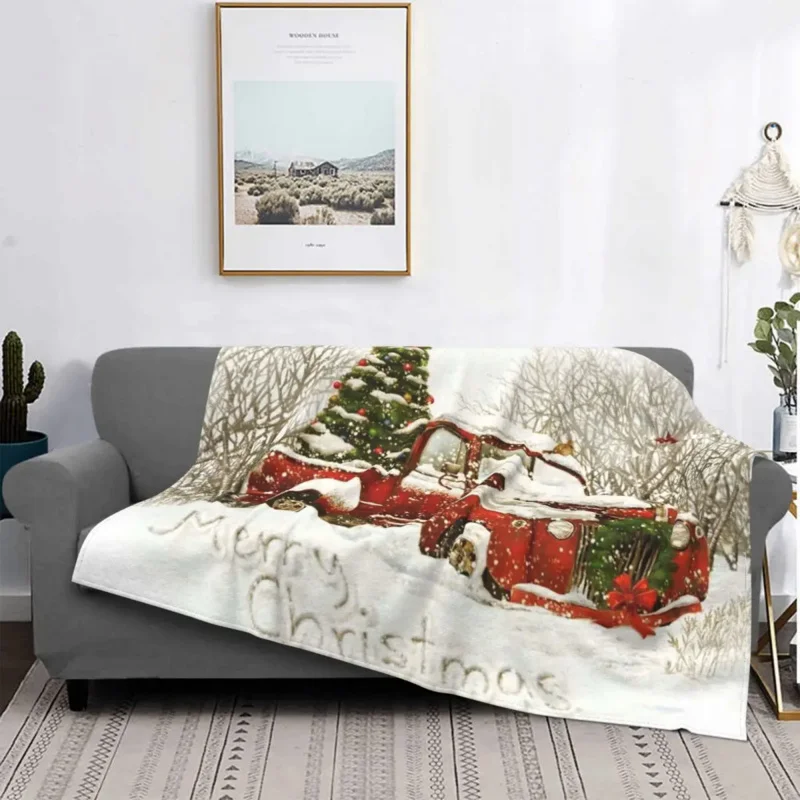Santa Gnome Red Truck Blanket Fleece Spring/Autumn Breathable Warm Throw Blanket for Bed Outdoor Bedspreads
Santa Gnome Red Truck Blanket Fleece Spring/Autumn Breathable Warm Throw Blanket for Bed Outdoor Bedspreads