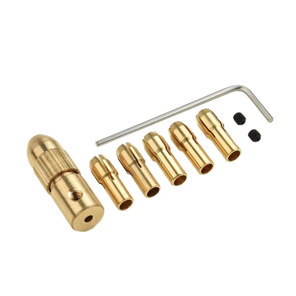 7PCS 2mm Drill Brass Collet Chuck 0.5-3.0mm Electric Motor Shaft Mini Chuck Fixture Clamp Micro Collet For Power Rotary Tool
7PCS 2mm Drill Brass Collet Chuck 0.5-3.0mm Electric Motor Shaft Mini Chuck Fixture Clamp Micro Collet For Power Rotary Tool