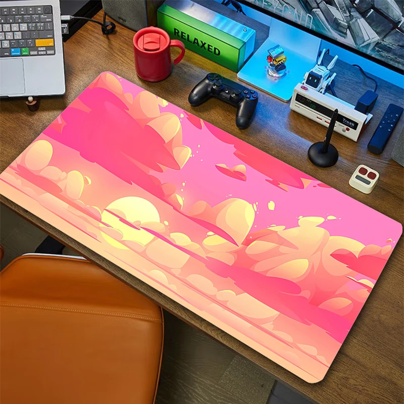 Moon Space Gaming Mousepad XXL Large Kawaii Cloud Mouse Pad Locking Edge Rubber Keyboard Pad Big Rubber Desk Mat Original Carpet
Moon Space Gaming Mousepad XXL Large Kawaii Cloud Mouse Pad Locking Edge Rubber Keyboard Pad Big Rubber Desk Mat Original Carpet