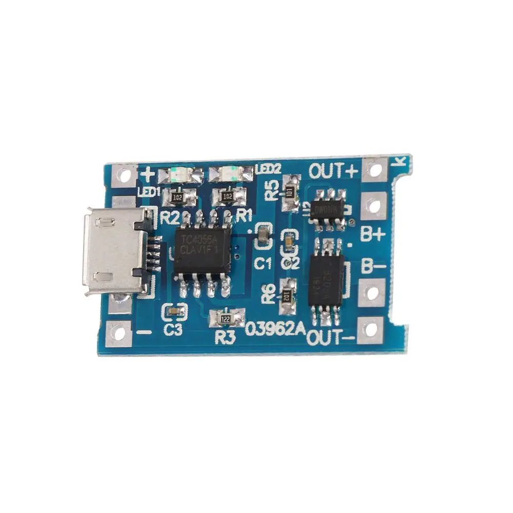 3pcs PCB BMS TP4056 5V 1A 2A Battery Charger Module Micro USB 3.7V Lithium Protection Board
3pcs PCB BMS TP4056 5V 1A 2A Battery Charger Module Micro USB 3.7V Lithium Protection Board