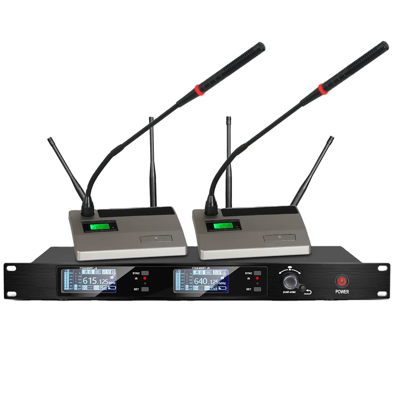 Biner DR80A Professional Desktop Uhf Wireless Condenser Conference Microphone For Conference System
Biner DR80A Professional Desktop Uhf Wireless Condenser Conference Microphone For Conference System