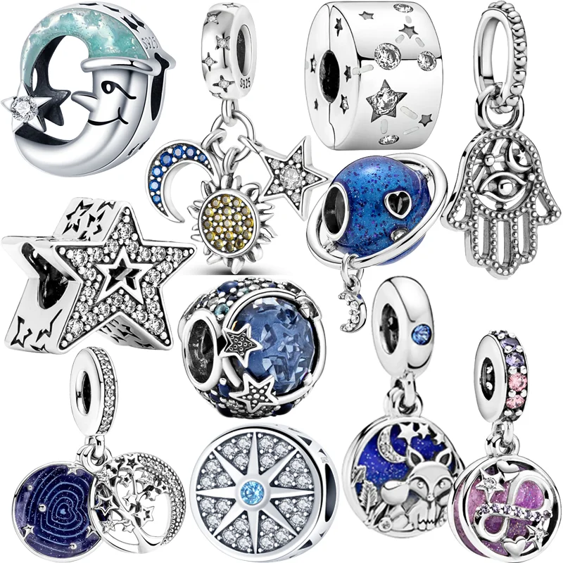Free Shipping Fit Original Pandora Bracelet Bangles Women Jewelry 925 Sterling Silver Star Moon Sun Eternal Infinite Charm Beads
Free Shipping Fit Original Pandora Bracelet Bangles Women Jewelry 925 Sterling Silver Star Moon Sun Eternal Infinite Charm Beads