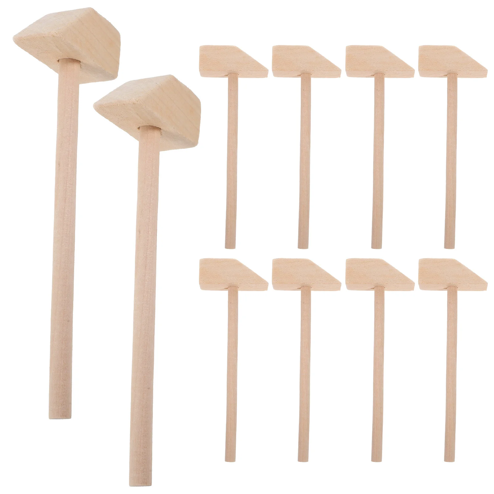 10 Pcs Mallet Toy Game Hammer Children’s Toys Mini Assemble Tool Plaything Wood Blocks Building Hammers Childrens
10 Pcs Mallet Toy Game Hammer Children’s Toys Mini Assemble Tool Plaything Wood Blocks Building Hammers Childrens
