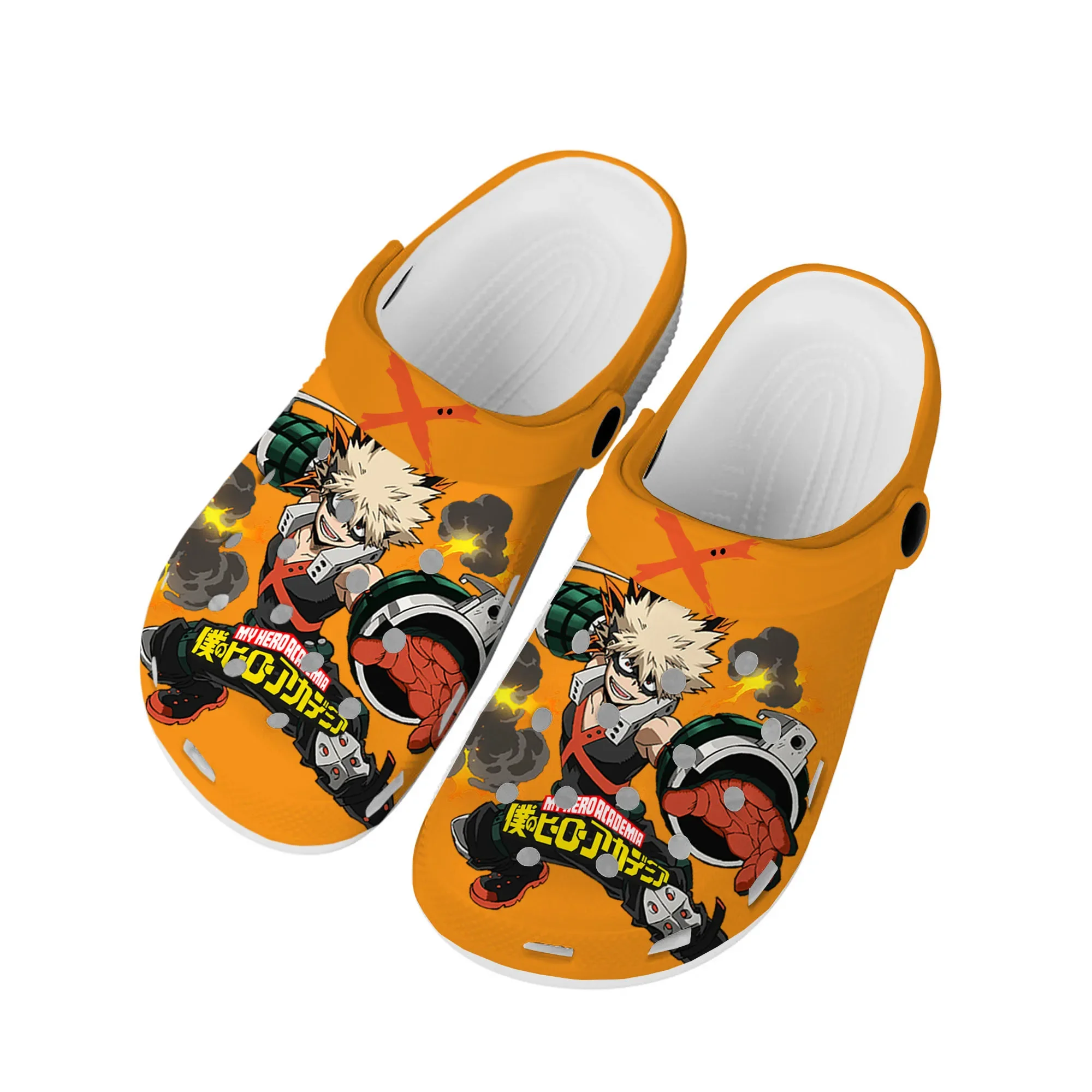 Anime Bakugou Katsuki My Hero Academia Home Clogs Custom Water Shoes Mens Womens Teenager Shoe Garden Clog Beach Hole Slippers
Anime Bakugou Katsuki My Hero Academia Home Clogs Custom Water Shoes Mens Womens Teenager Shoe Garden Clog Beach Hole Slippers