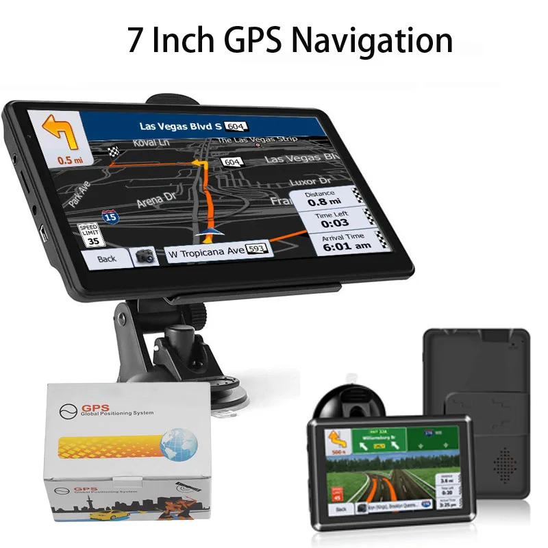 7 Inch GPS Navigation for Car Truck HGV Accessories Tools HD Navigator 2023 Free Update Europe North America Map 8GB FM Music
7 Inch GPS Navigation for Car Truck HGV Accessories Tools HD Navigator 2023 Free Update Europe North America Map 8GB FM Music
