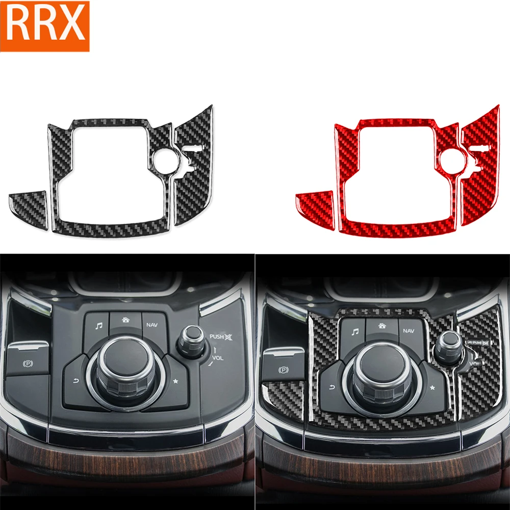 For Mazda CX9 2016-2023 Center Multimedia Button Frame Cover Trim Real Carbon Fiber Stickers Interior Car Moulding Accessories
For Mazda CX9 2016-2023 Center Multimedia Button Frame Cover Trim Real Carbon Fiber Stickers Interior Car Moulding Accessories