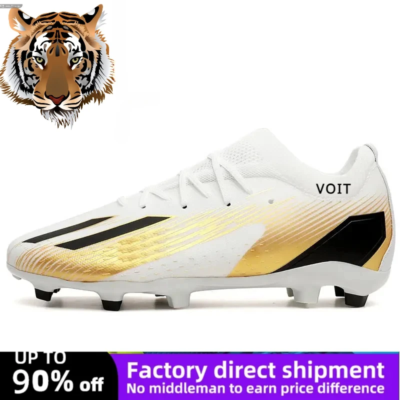 

Professional Soccer Shoes TF/FG Football Field Boots Men Non-slip Outdoor Grass Training Cleats Outdoor Sports Footwear 2024 New