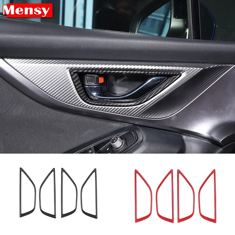 For Subaru WRX 2021-2023 ABS Carbon Fiber Style Car Door Inner Handle Frame Decorative Sticker Interior Accessories
For Subaru WRX 2021-2023 ABS Carbon Fiber Style Car Door Inner Handle Frame Decorative Sticker Interior Accessories