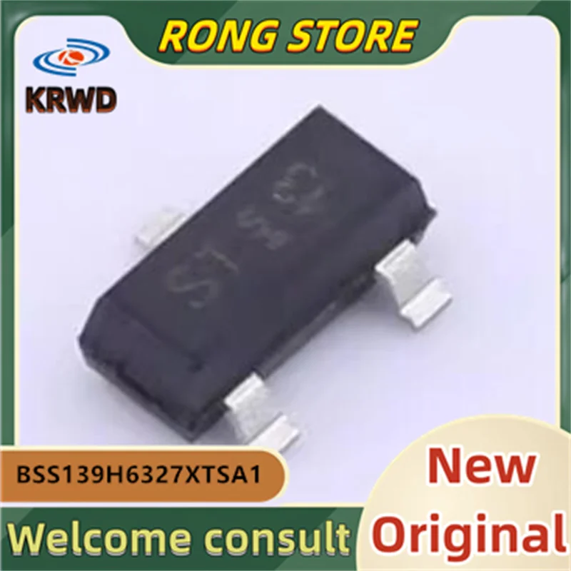 Новый и оригинальный чип ST, 30 шт., IC SOT-23-3 BSS139H6327XTSA1 BSS139H6327XTS BSS139H6327XT BSS139H6327 6327
Новый и оригинальный чип ST, 30 шт., IC SOT-23-3 BSS139H6327XTSA1 BSS139H6327XTS BSS139H6327XT BSS139H6327 6327