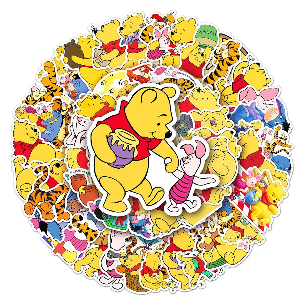 10/30/50pcs Cute Cartoon Disney Winnie The Pooh Stickers Graffiti Luggage Laptop Laptopsref kawaii Decoration Waterproof Sticker
10/30/50pcs Cute Cartoon Disney Winnie The Pooh Stickers Graffiti Luggage Laptop Laptopsref kawaii Decoration Waterproof Sticker