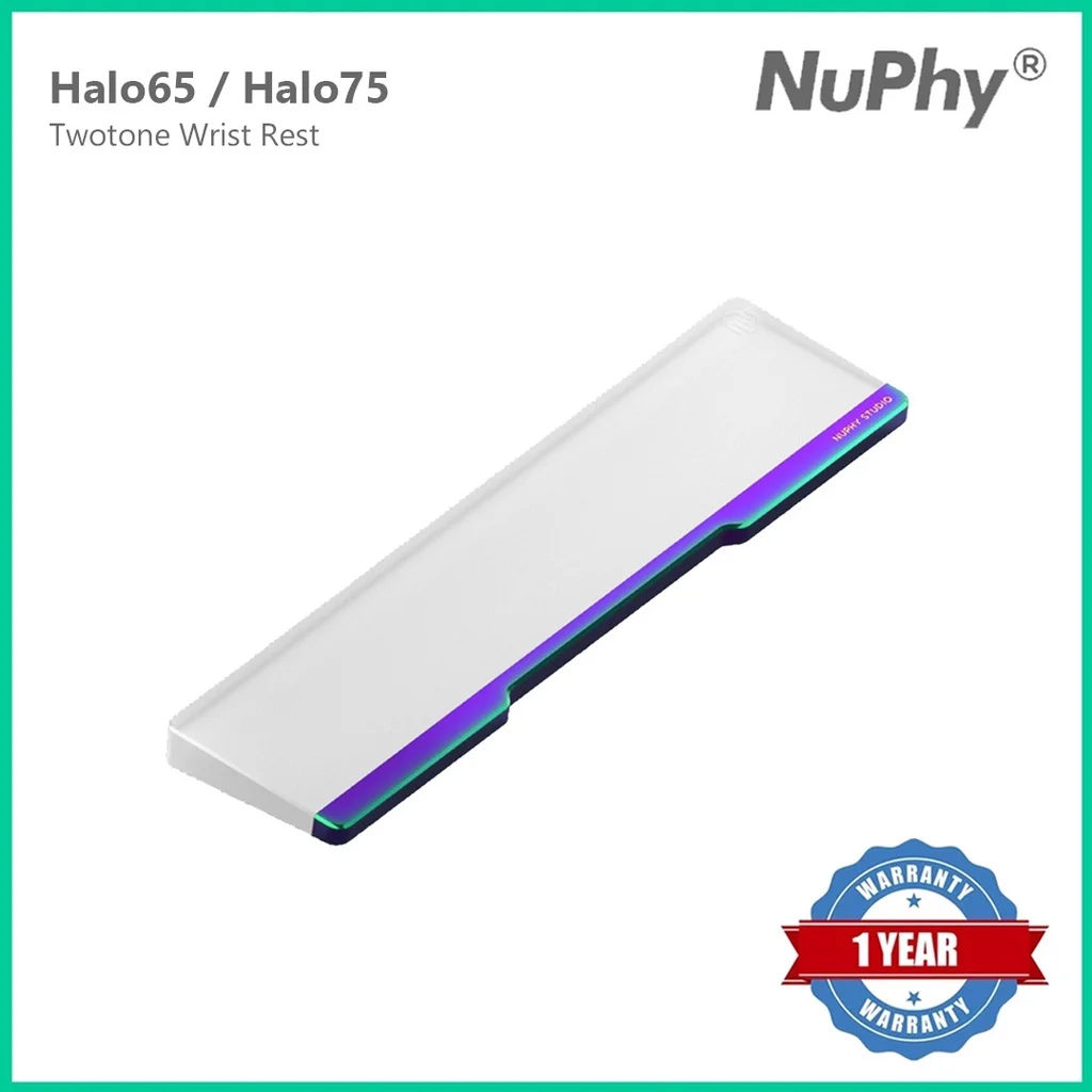 

NuPhy Twotone Wrist Rest for Halo65 / Halo75 Twotone Wrist Rest (65/75%)