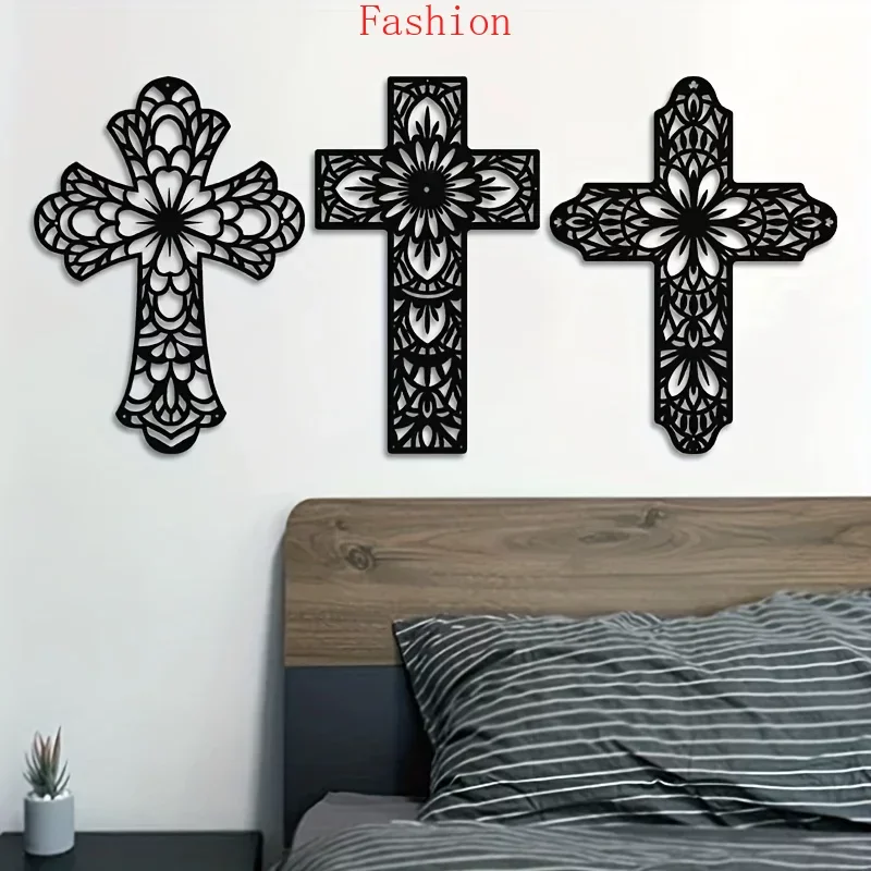 Creative Metal Vertical Frameless Mural Modern Fashion Wall Hanging Decoration Wrought Iron Metal Cross Wall Mounted Home Wall
Creative Metal Vertical Frameless Mural Modern Fashion Wall Hanging Decoration Wrought Iron Metal Cross Wall Mounted Home Wall