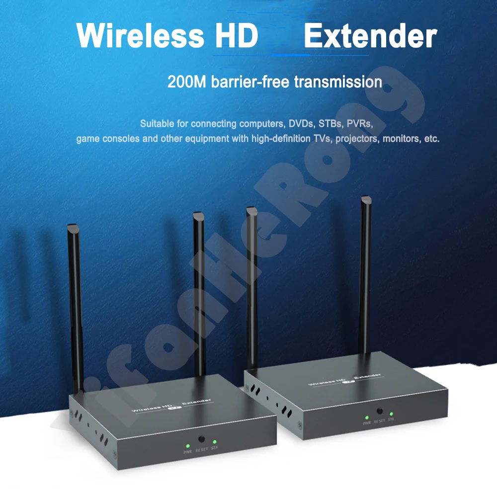 Беспроводной HDMI-совместимый удлинитель 1080P, переключатель совместного использования экрана, 200 м, видеопередатчик, приемник для DSLR-камеры, PS4, проектора на ТВ
Беспроводной HDMI-совместимый удлинитель 1080P, переключатель совместного использования экрана, 200 м, видеопередатчик, приемник для DSLR-камеры, PS4, проектора на ТВ