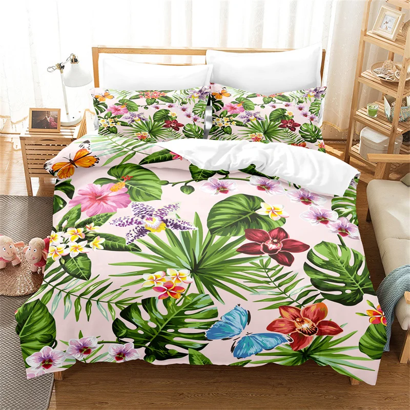 Flower Leaf Bedding Set Tropical Plants Duvet Cover Set 3d Bedding Fashion Kids Comforter Bedding Sets Queen Duvet Cover Set
Flower Leaf Bedding Set Tropical Plants Duvet Cover Set 3d Bedding Fashion Kids Comforter Bedding Sets Queen Duvet Cover Set