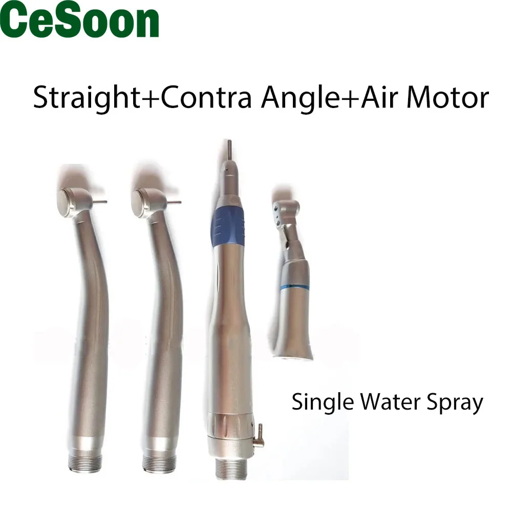 Dental Low High Speed Handpiece Kit Push Button Air Turbine Contra Angle Straight Micromotor Torque Dentist Teeth Cleaning Tools
Dental Low High Speed Handpiece Kit Push Button Air Turbine Contra Angle Straight Micromotor Torque Dentist Teeth Cleaning Tools