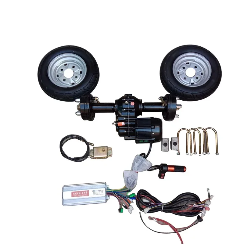 

Electric tricycle golf cart rear axle brushless motor 800w 1200w 1500w 2000w electric car karting rear axle