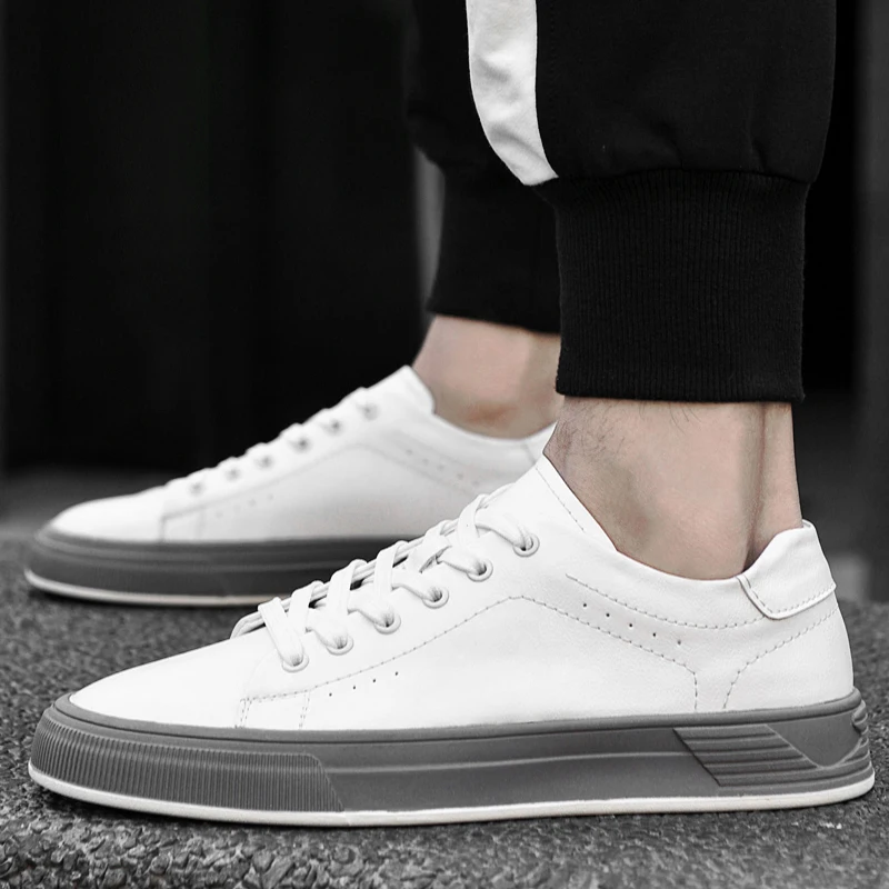 Men Sneakers lace up Fashion genuine leather Designer Shoes Summer Spring Casual Comfortable Platform Low-top Mens Tenis Shoes
Men Sneakers lace up Fashion genuine leather Designer Shoes Summer Spring Casual Comfortable Platform Low-top Mens Tenis Shoes