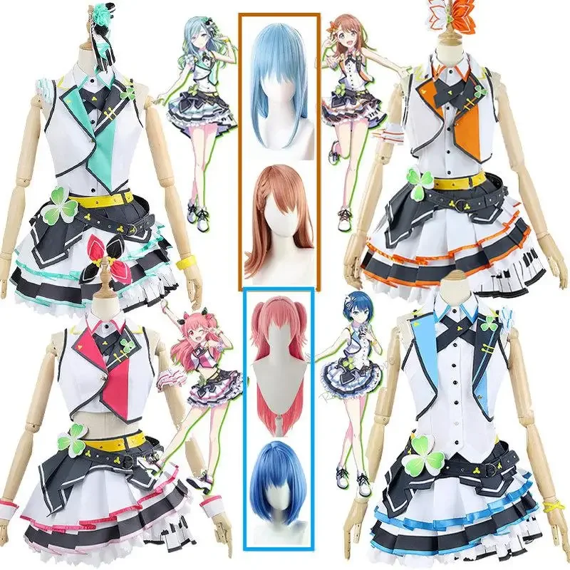 Kiritani Haruka Cosplay Hanasato Minori Momoi Airi Hinomori Shizuku Cosplay Anime Project Sekai Colorful Stage Costume MORE JUMP
Kiritani Haruka Cosplay Hanasato Minori Momoi Airi Hinomori Shizuku Cosplay Anime Project Sekai Colorful Stage Costume MORE JUMP