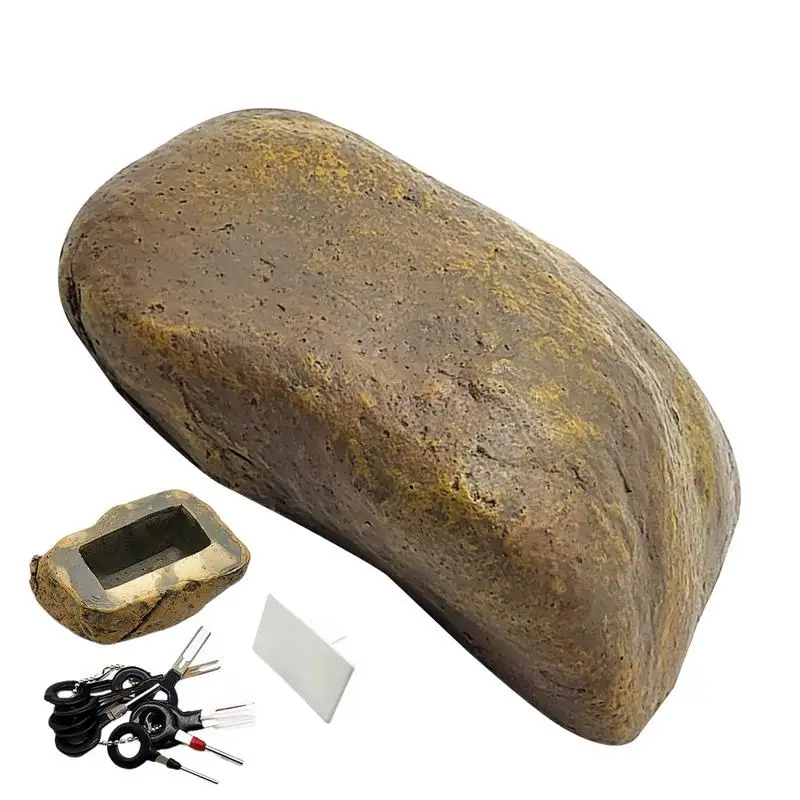 Simulated Resin Stone Key Box Security Rock Stone Case Box Outdoor Spare Key House Safe secure Hide Storage Safe Cash Key Locker
Simulated Resin Stone Key Box Security Rock Stone Case Box Outdoor Spare Key House Safe secure Hide Storage Safe Cash Key Locker