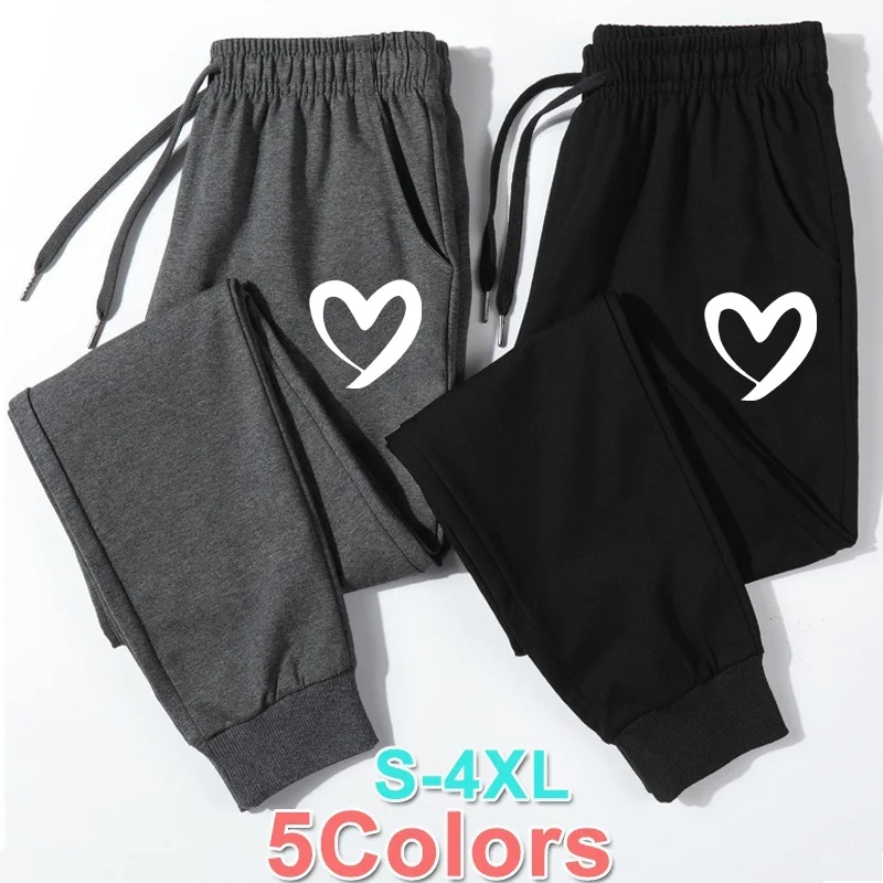 

Newest Trending Adult Sports Sweatpants High Quality Loose Cotton Long Pants Jogger Trousers Women Casual Fitness Jogging Pants