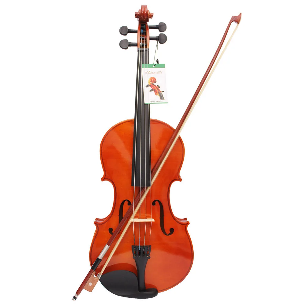 

Professional 4/4 Acoustic Viola Spruce Panel Viola Natural Color Solid Wood Viola Stringed Instrument With Case Bow Accessories