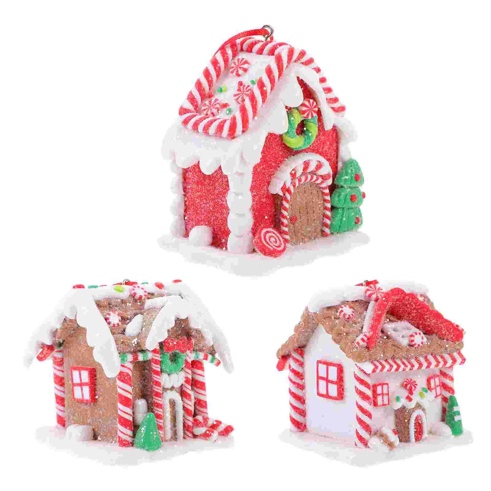 3/4Pcs Christmas House Adornment Crafts House Model Christmas Tree Decor Set Christmas Gingerbread House Desktop House Decor
3/4Pcs Christmas House Adornment Crafts House Model Christmas Tree Decor Set Christmas Gingerbread House Desktop House Decor