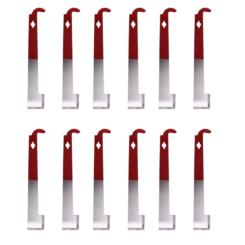 12 Pack Stainless Steel Beekeeping Hive Tool J Hook Bee Frame Lifter And Scraper Equipment For Beekeepers
12 Pack Stainless Steel Beekeeping Hive Tool J Hook Bee Frame Lifter And Scraper Equipment For Beekeepers