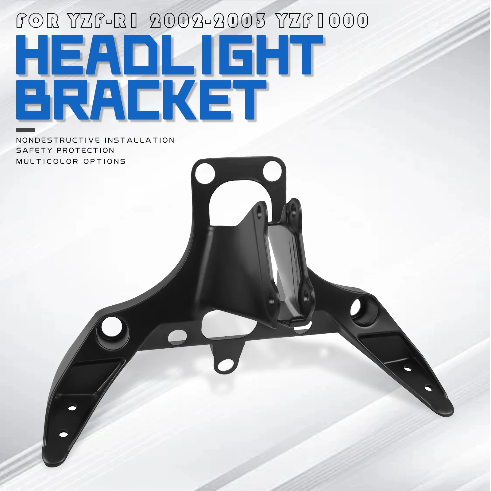 

For Yamaha YZF 1000 YZF-R1 YZF R1 YZFR1 02-03 Motorcycle Upper Headlight Bracket Headlamp Stay Fairing Head Cowling Accessories