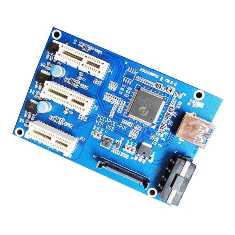 PCI-E 1-3 плата расширения Pcie 1X до 16X 3-портовый Pcie слот-адаптер карта, используемая для майнинга BTC
PCI-E 1-3 плата расширения Pcie 1X до 16X 3-портовый Pcie слот-адаптер карта, используемая для майнинга BTC