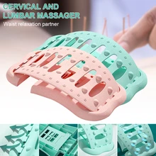 Back Stretcher Massager 36 Acupressure Points 3-Level Adjustment Waist Neck Stretch Lumbar Cervical Spine Support Relaxation
Back Stretcher Massager 36 Acupressure Points 3-Level Adjustment Waist Neck Stretch Lumbar Cervical Spine Support Relaxation