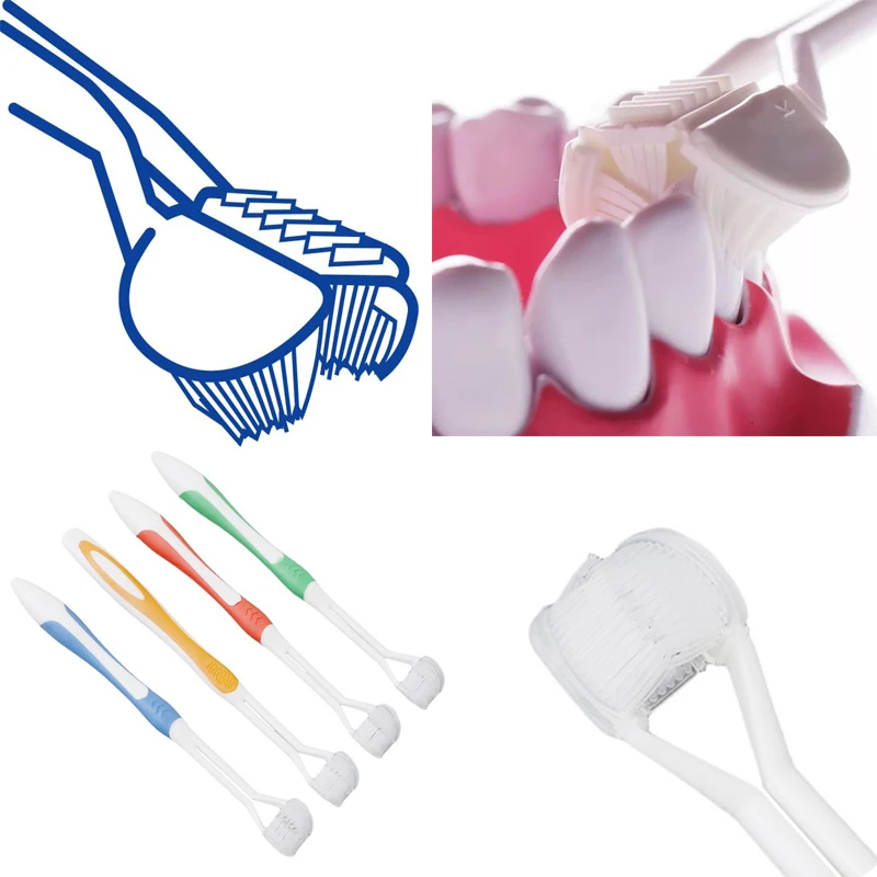 Baby Toothbrush Three Sided Safety Soft Brush Children Oral Hygiene Care Cleaning Kids Teeth Brushes Kinderen Tandenborstel
Baby Toothbrush Three Sided Safety Soft Brush Children Oral Hygiene Care Cleaning Kids Teeth Brushes Kinderen Tandenborstel