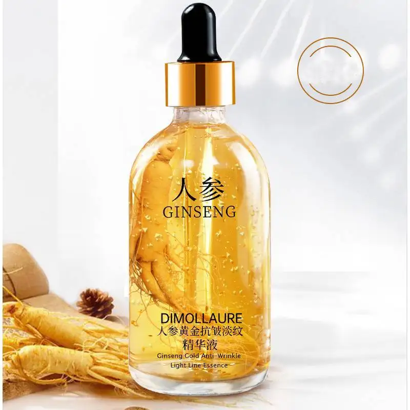 100ml Dimollaure Gold Ginseng Serum ,Moisturizing Friming Lifting Fade Fine Lines Brightening Skin Streaming Facial Essence
100ml Dimollaure Gold Ginseng Serum ,Moisturizing Friming Lifting Fade Fine Lines Brightening Skin Streaming Facial Essence
