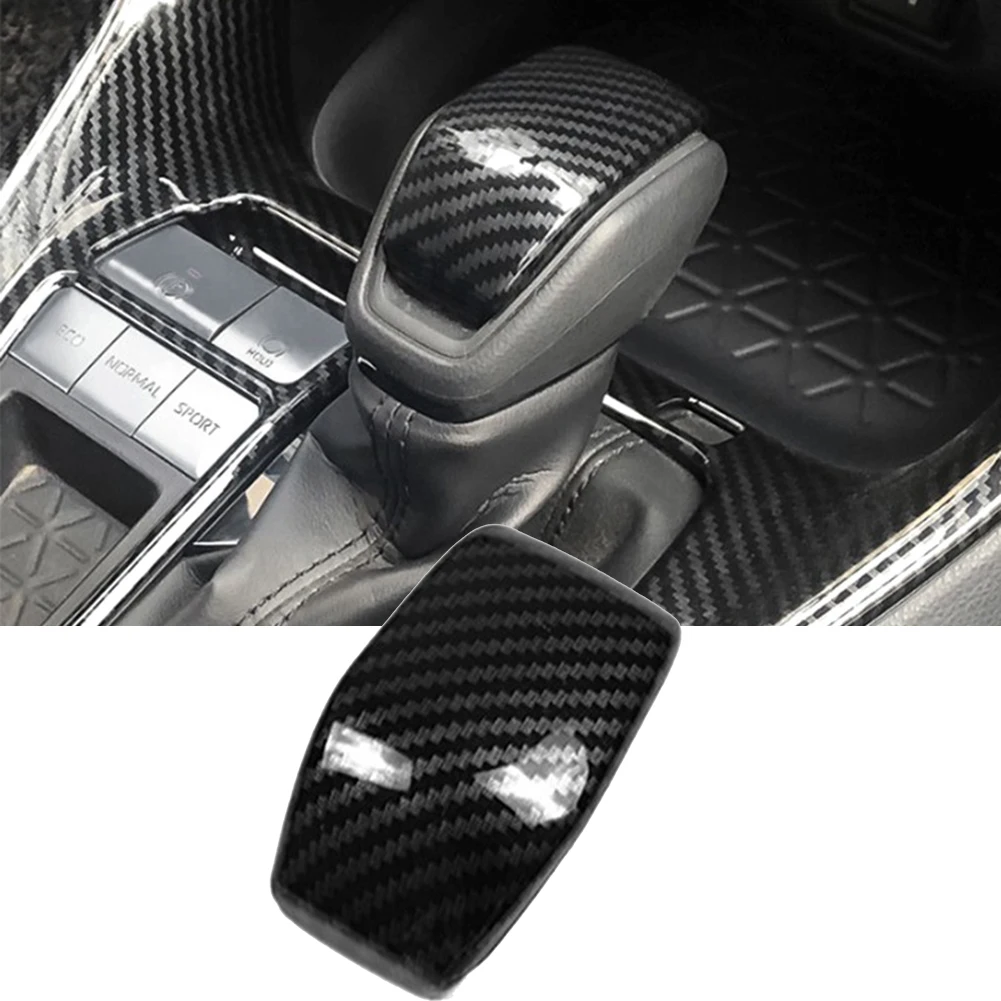 Carbon Fiber Black Car Accessories Gear Shift Knob Cover Trim For RAV4 XA50 2019-2022 Center Console Trim Car Accessoies
Carbon Fiber Black Car Accessories Gear Shift Knob Cover Trim For RAV4 XA50 2019-2022 Center Console Trim Car Accessoies