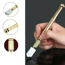 Manual Diamond Glass Cutter Steel Blade Cutting Tool Oil Supply Anti-skid Metal Handle 160mm For Construction Hand Tools
Manual Diamond Glass Cutter Steel Blade Cutting Tool Oil Supply Anti-skid Metal Handle 160mm For Construction Hand Tools