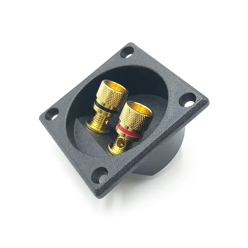 

2 Way Speaker Box Terminal Binding Post Cup Wp2-27 Two-position DIY Home Car Stereo Screw Cup Connectors Subwoofer Plugs