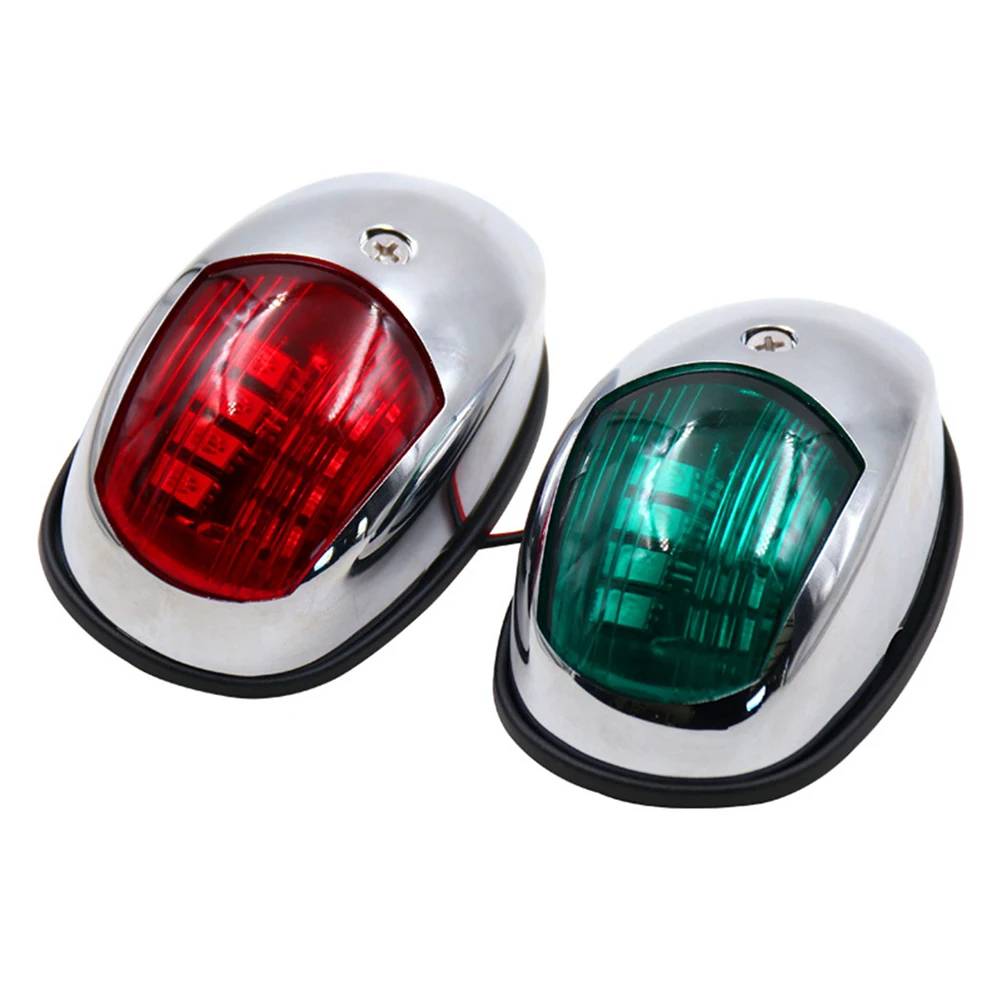 2pcs LED Marine Navigation Light Sailing Bow Truck Side Marker Lamp Waterproof Marine Boat Yacht Accessories Red+Green 12V
2pcs LED Marine Navigation Light Sailing Bow Truck Side Marker Lamp Waterproof Marine Boat Yacht Accessories Red+Green 12V