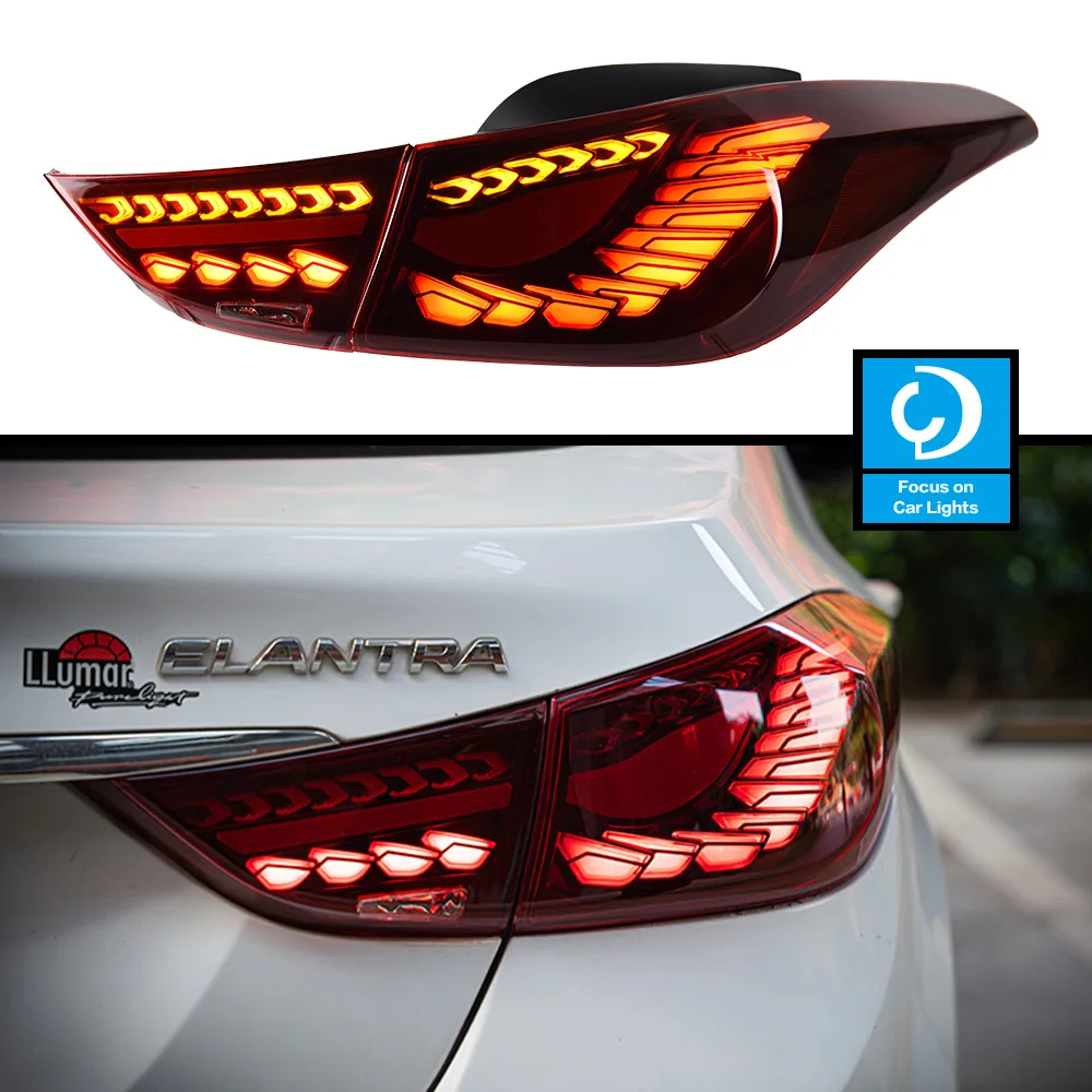 Taillights Styling For Hyundai Elantra 2011-2016 Tail Light LED DRL Running Signal Brake Reversing Parking Lighthouse Facelift
Taillights Styling For Hyundai Elantra 2011-2016 Tail Light LED DRL Running Signal Brake Reversing Parking Lighthouse Facelift