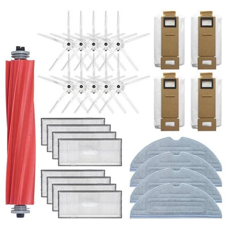 Основная боковая щетка, швабра, фильтр НЕРА, пылесборник для робота-пылесоса Xiaomi Roborock S7 Maxv S7 Maxv Plus S7 Maxv Ultra G10S Pro
Основная боковая щетка, швабра, фильтр НЕРА, пылесборник для робота-пылесоса Xiaomi Roborock S7 Maxv S7 Maxv Plus S7 Maxv Ultra G10S Pro