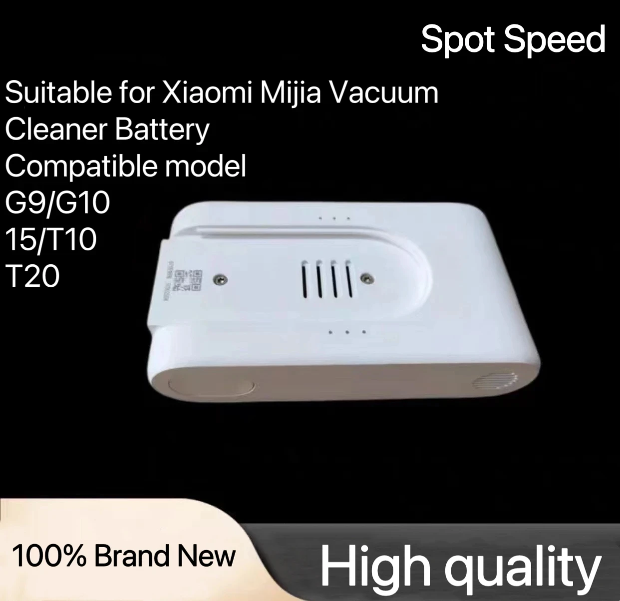 New G9 Replacement Battery for Xiaomi Mijia G10 Handheld Cordless Vacuum Cleaner Parts External Battery Charging 3000mAh
New G9 Replacement Battery for Xiaomi Mijia G10 Handheld Cordless Vacuum Cleaner Parts External Battery Charging 3000mAh