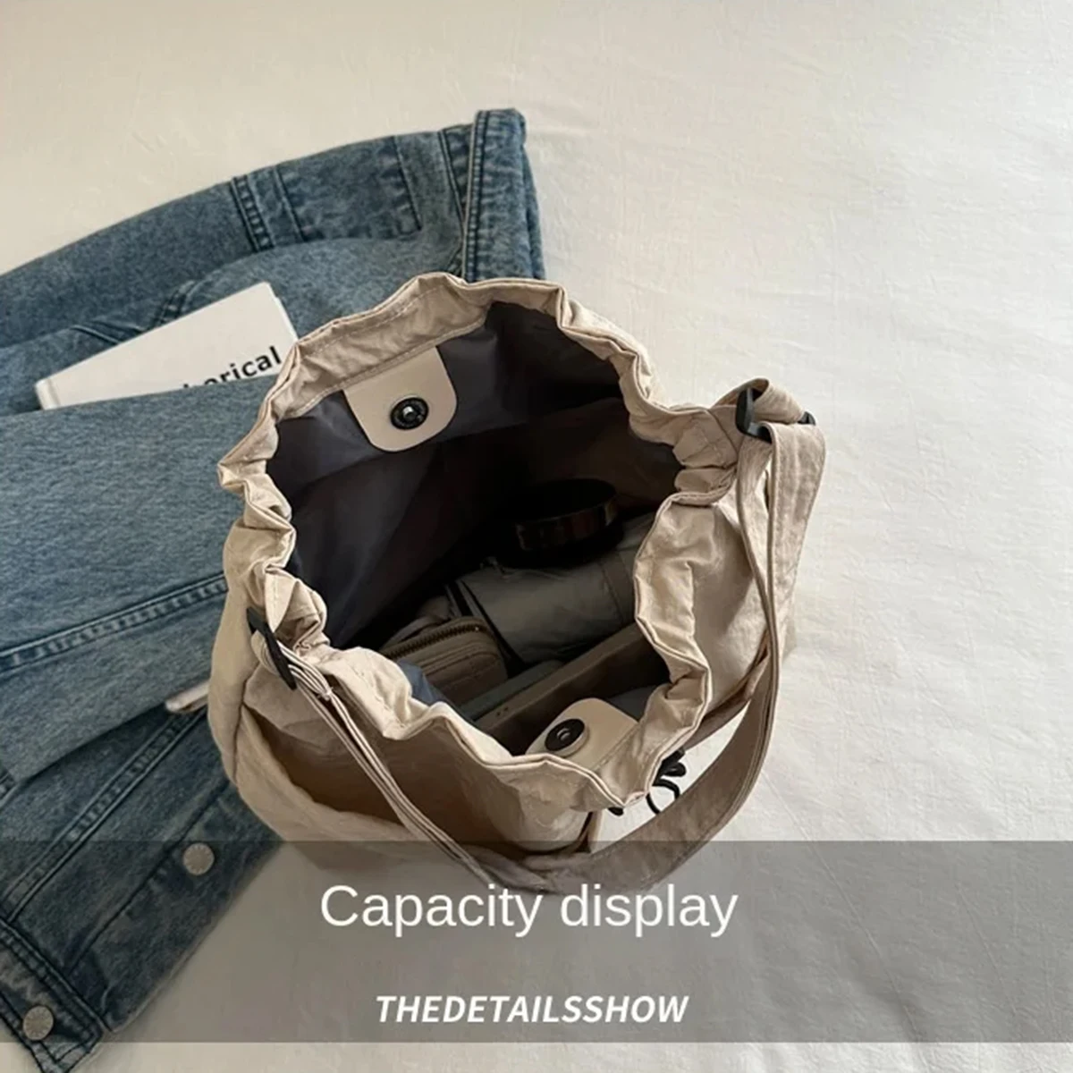 New Large Capacity Versatile Shoulder Bag for Women's Summer Popular Lightweight Shoulder Crossbody Bag Minimalist Tote Handbag New Large Capacity Versatile Shoulder Bag for Women's Summer Popular Lightweight Shoulder Crossbody Bag Minimalist Tote Handbag