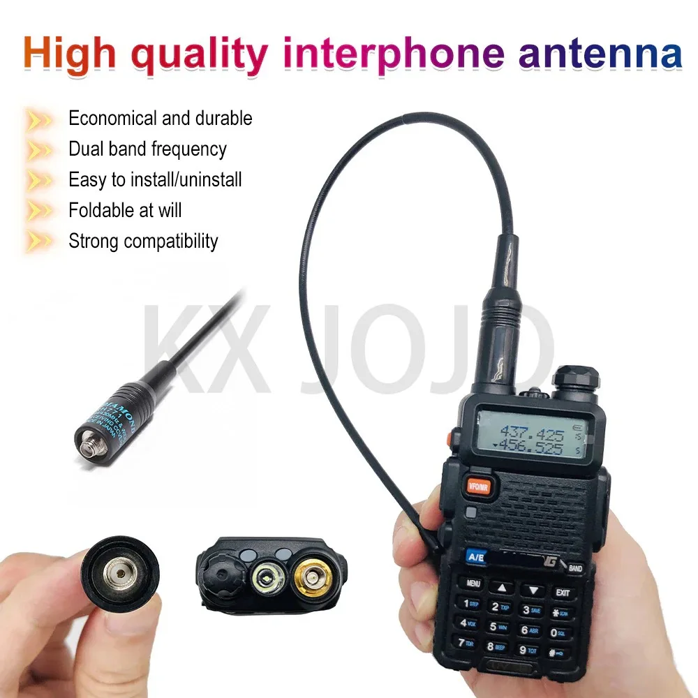 Soft Antenna NA-771 Walkie Talkie Dual Band SMA Female Two Way Radio Gain Antenna For BaoFeng UV-5R UV-9R UV-82 BF-888S 1pc
Soft Antenna NA-771 Walkie Talkie Dual Band SMA Female Two Way Radio Gain Antenna For BaoFeng UV-5R UV-9R UV-82 BF-888S 1pc
