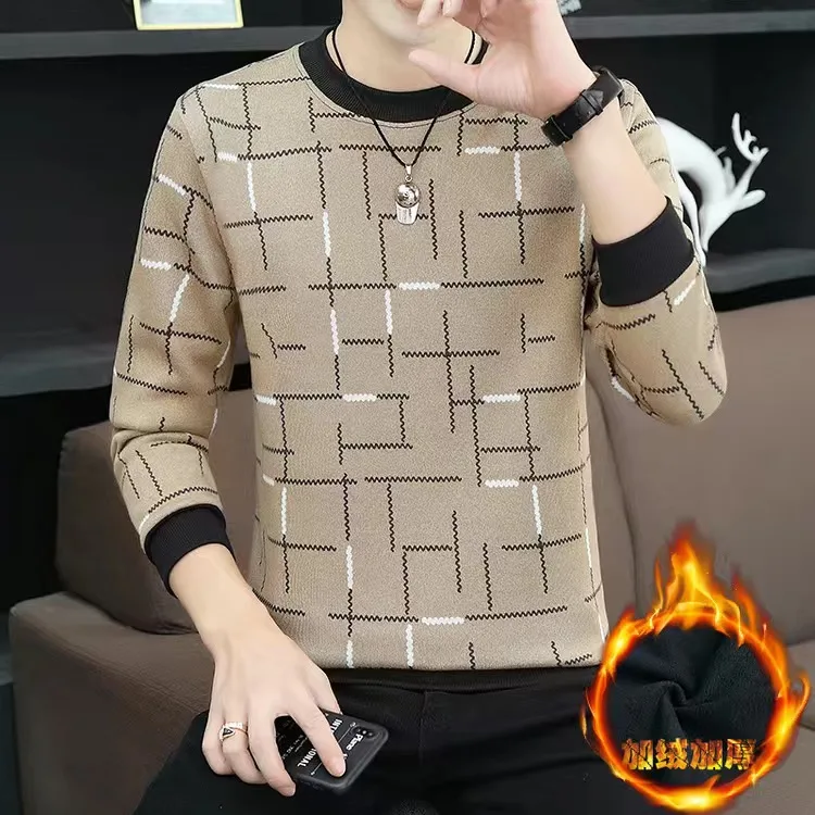 2023 new fall and winter hot sale men's fashion leisure trend bottoming sweater thickening warm upper garment
2023 new fall and winter hot sale men's fashion leisure trend bottoming sweater thickening warm upper garment