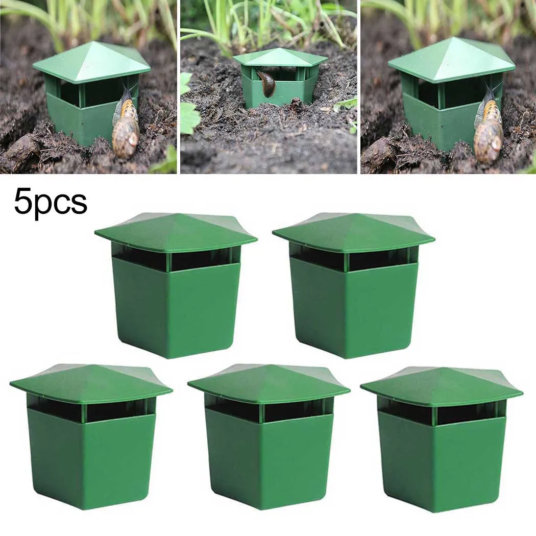 5Pcs Reusable Bait Station Garden Pest Catch Trap Safe Gardening Simple To Use Trap Garden Reptile Trap Succulents Flower Pot
5Pcs Reusable Bait Station Garden Pest Catch Trap Safe Gardening Simple To Use Trap Garden Reptile Trap Succulents Flower Pot